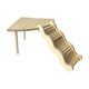 thumbnail image 4 of Plataforma De Madera Para Hámster Con Escalera Para Escalar Ideal Para Ratas Ardillas Enanas, 4 of 5