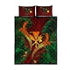 thumbnail image 1 of Juego de Cama Colcha Hawaii Shark Polynesian Tropical - Rojo, 1 of 3