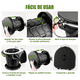 thumbnail image 5 of Inodoro Portátil Plegable Para Camping - Soporta 180kg Negro, 5 of 7
