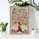 thumbnail image 4 of Árbol de la Vida Kits de Pintura de Diamantes para Adultos 5D DIY Diamond Art Kits Full Drill Diamond Dots para Regalo Decoración de Pared y Relajación Artes de Gemas 20*30cm, 4 of 6
