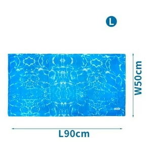 Genérico - Manta Gel Frio Alfombra Refrescante Estampado 2100G Talla L