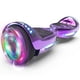 thumbnail image 1 of Hoverboard skate eléctrico con altavoz inalámbrico y luces LED adecuado para niños, niñas y niños para uso en interiores y exteriores, 1 of 3