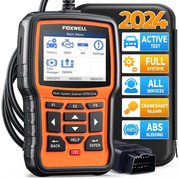 Escáner de diagnóstico FOXWELL NT510 Elite para GM OBD2