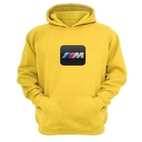 Genérico - Polerón Canguro Im Bmw Amarillo Talla Xs Unisex