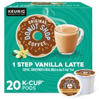 Latte De Vainilla K-Cup Pods The Original Donut Shop, 20 Unidades