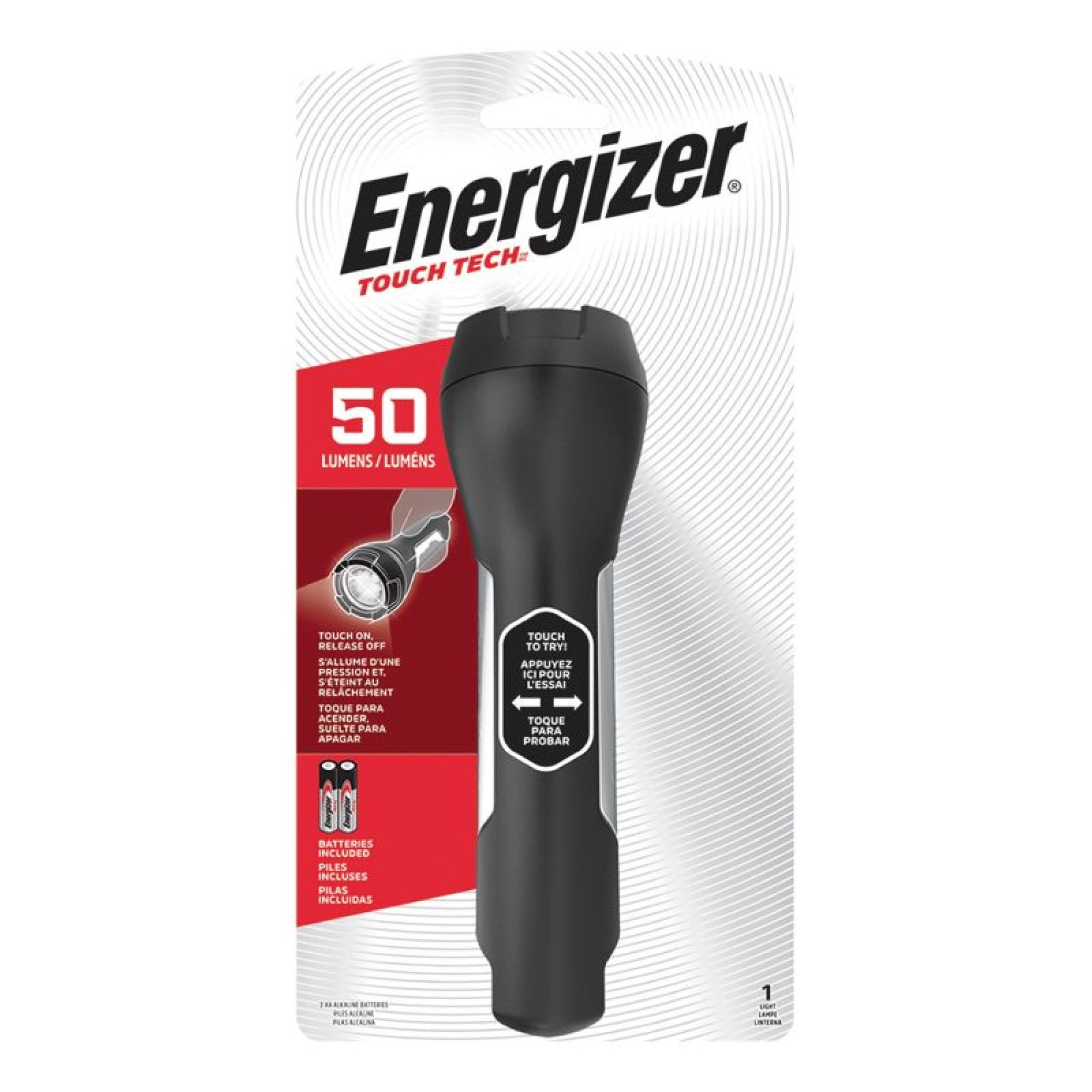 Linterna Touch Tech 50 lúmenes