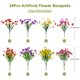 thumbnail image 2 of 24 paquetes de flores artificiales Alupssuc para decoración exterior, 2 of 9