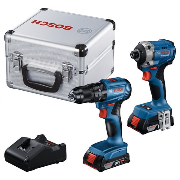 Pack Taladro Gsb 185+llave Impacto Gdr 18 + 2bat +carg