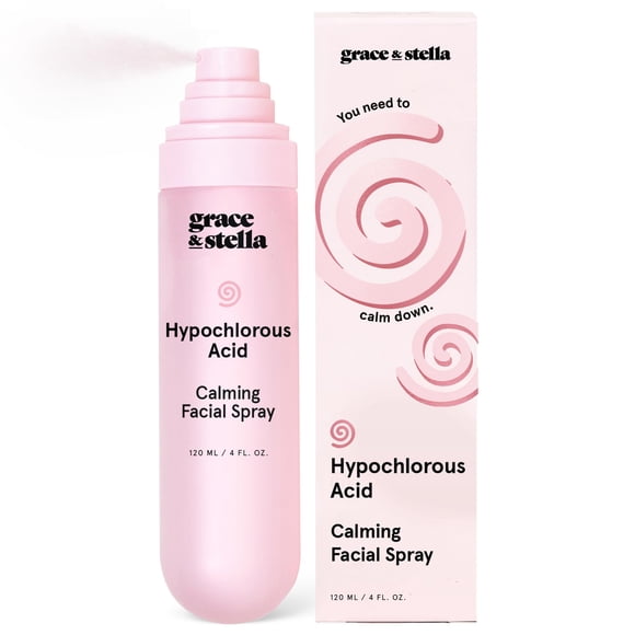 Skin Spray Grace & Stella con ácido hipocloroso para rostro, 120 ml
