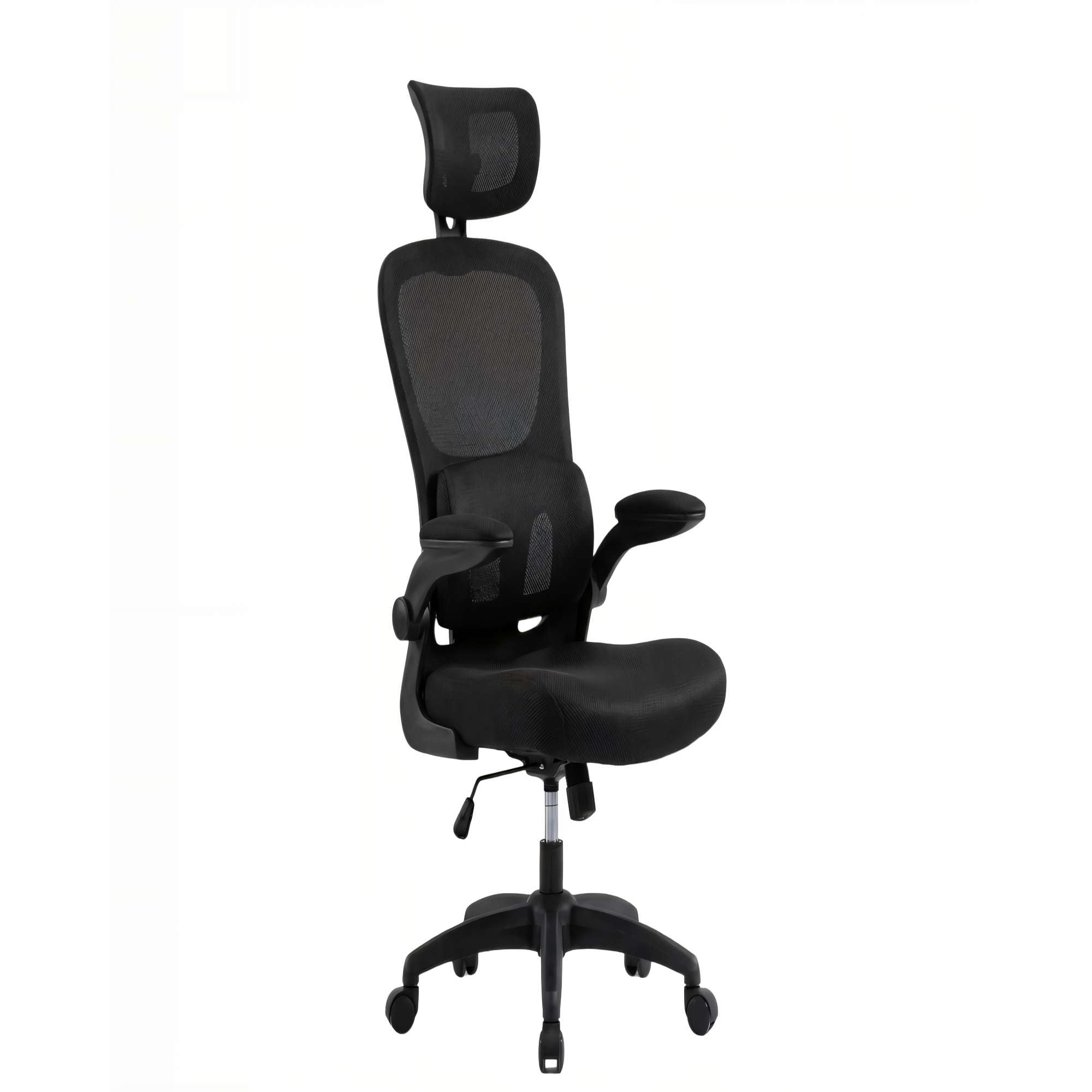 Genérico - Silla De Escritorio Con Respaldo Alto Ergonómico Color Negro