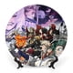 thumbnail image 1 of My Hero Academia 2 Plato decorativo de porcelana fina (bone china), plato decorativo de cerámica para hogar, oficina, soporte de pared, platos decorativos para dormitorio - 6 pulgadas (15 cm), 1 of 6