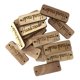thumbnail image 4 of 100pcs etiqueta hecha a mano etiqueta de madera botones 2 agujeros para la ropa de coser artesanías, 4 of 5