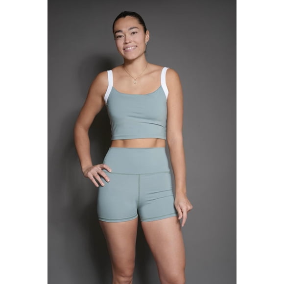 Peto Tank Top Verde Humo espalda baja