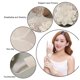 thumbnail image 4 of Guantes Bienvenu para mujer, pantalla táctil, encaje, color beige, 4 of 6
