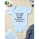 thumbnail image 4 of Baby Short Sleeve Letter "GREAT GRANDMA IN HEAVEN" Graphic Cotton Casual Romper Bodysuit For Newborn Infant Girls And Boys Toddler Summer Clothes, 4 of 5