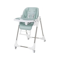 Silla De Comer Multiposiciones Plegable Verde Lubabycas