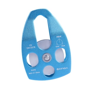 Ioensy - Polea De Escalada Polea Lateral De Rescate De Alta Resistencia Para Elevación, Arrastre Y Rapel