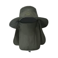 Magideal - Sombreros De Pesca Hombres Protección Solar Cuello Solapa Facial Protector Solar Sombrero Cómodo Sombrero De Protección Solar Sombrero Sombreros Para Verde Oscuro