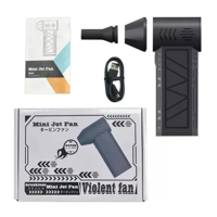 Genérico - Mini Soplador A Turbina ""Violent Fan"" Brushless - ¡Potencia Extrema Y Portabilidad Usb!