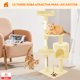thumbnail image 4 of Rascador Para Gatos Caseros Arbol Torre Con Yute 116cm Beige, 4 of 7