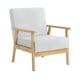 thumbnail image 1 of Poltrona Tayko Gris Clara Sillón Estilo Nórdico con Estructura de Madera, 1 of 6