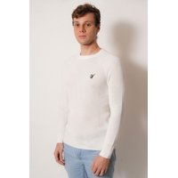 White Clothing - Sweater Delgado Super Fit