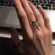 thumbnail image 5 of Anillo de cadena cruzada vintage, anillo de articulación ajustable, anillos de dedo punk hip hop para mujeres, hombres, citas, joyería de fiesta, cerámica, no conocido, 5 of 6