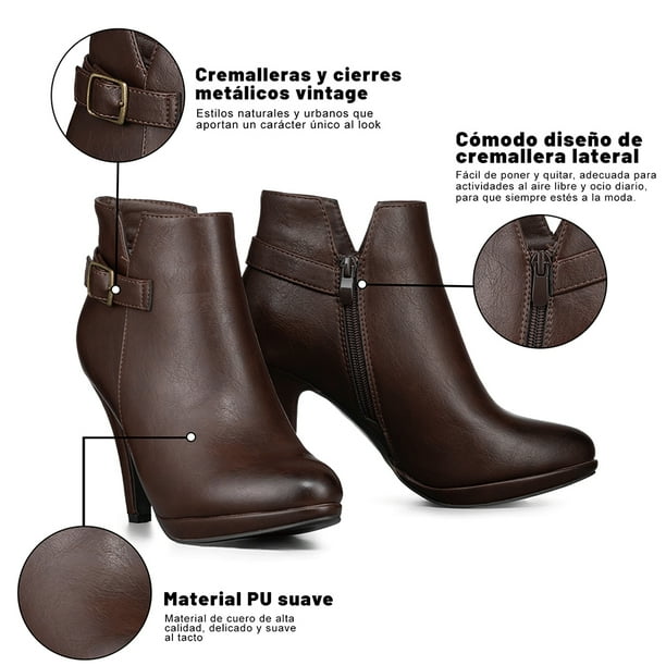 Tacón Botines Mundo Terra Calzado De Terra Zapatos Terra 2020