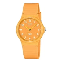 Reloj Casio Pop Analog Bio Based Resin Strap Orange Dial Quartz Mq-24B-9B Unisex Watch