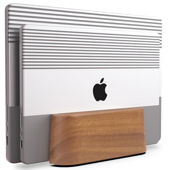Soporte Ajustable de Madera COREMINDED para Portátil y Dock Mac Air