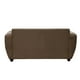 thumbnail image 4 of Sofa 3 Cuerpos Kansas Felpa-Chocolate, 4 of 5