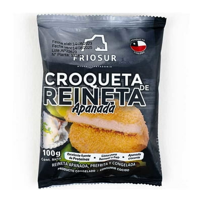 Croqueta De Reineta Apanada 100 G Friosur