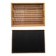 thumbnail image 4 of Set 2 Bandeja De Ratan Cesta Tejida Diseño Rattan Marrón, 4 of 4