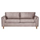 thumbnail image 3 of Sofa Milan 3C Con Resortes Pocket Cuero Kentucky Gris, 3 of 7