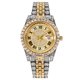 thumbnail image 1 of Reloj de Cuarzo para Hombre con Esfera Redonda Elegante de Cristal - Pantalla de Fecha, Correa de Acero Inoxidable, Caja de Aleación, Estilo Casual, No Impermeable, Reloj para Uso Diario, 1 of 15