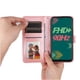 thumbnail image 5 of Funda tipo cartera FOXDOCK para Infinix Hot 11s , diseño girasol en relieve, cuero PU, cierre magnético, soporte y tarjetero, 5 of 5