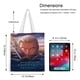 thumbnail image 5 of The Witcher: Sirens of the Deep Bolso de tela con estampado de lienzo para mujer, bolsa de compras reutilizable y estética, con cremallera interior, regalo para mujer,38*45cm., 5 of 6