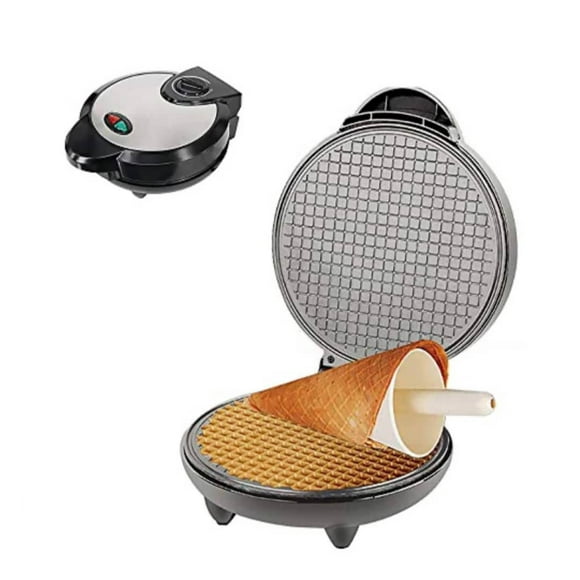 Máquina De Cono De Helados Antiadherente Calefacción Doble