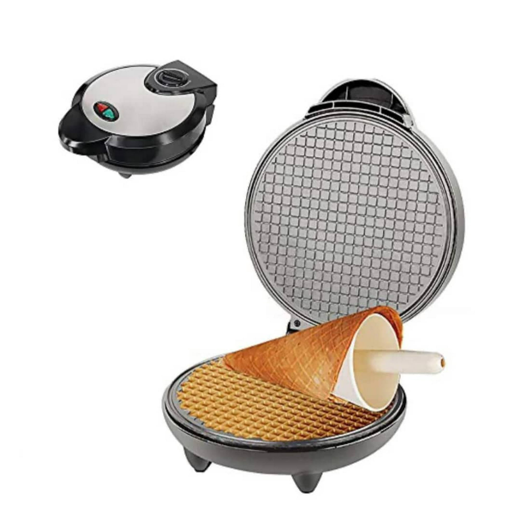 Raf - Máquina De Cono De Helados Antiadherente Calefacción Doble