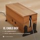 thumbnail image 3 of Caja de gestión de cables COREMIND extra grande de madera, 3 of 8
