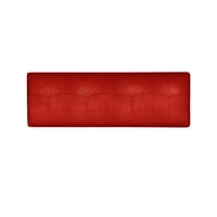 Latamhome - Respaldo Best Tela Pu Rojo 2 Plazas