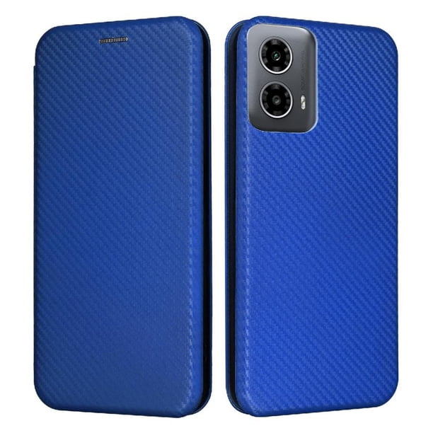 Funda Flip para FOXDOCK Motorola Moto G45 5G - Funda magnética de negocios, funda protectora delgada