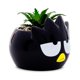thumbnail image 2 of Mini maceta Sanrio Badtz-Maru de cerámica con plantas suculentas artificiales, 2 of 9