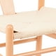 thumbnail image 4 of Silla de Comedor Wishbone Natural, 4 of 8