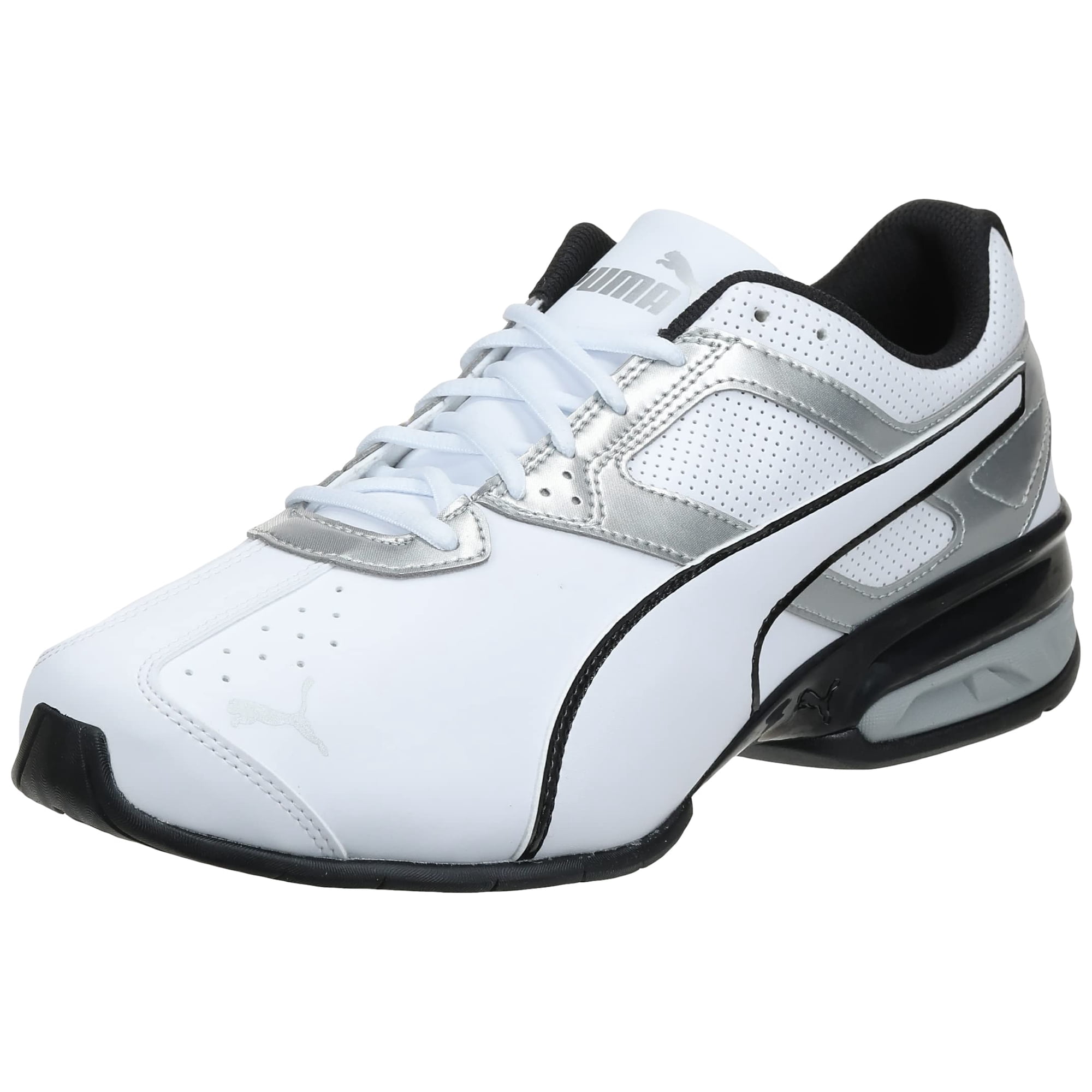 Zapatilla Puma Tazon 6 Fm Cross Training Para Hombre, Color Blanco/plateado/negro