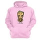 thumbnail image 1 of Polerón Canguro Groot Rosa Talla S Unisex, 1 of 3