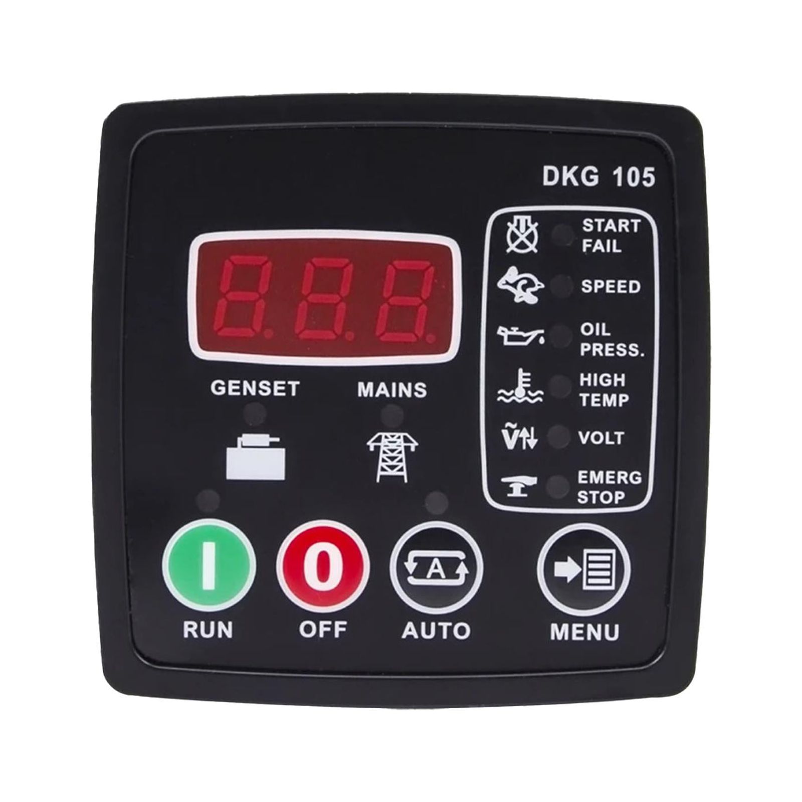 Ioensy - Controlador De Motor Generador Resistente Dkg105 Para Accesorios De Barcos De Energía Eléctrica