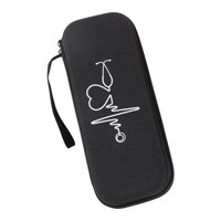 Ioensy - Estuche De Transporte Para Estetoscopio Con Caja De Almacenamiento De Bolsillo Interior De Malla Para Accesorios
