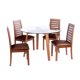 thumbnail image 1 of Juego De Comedor Val S/Tener Pu Chocolate, 1 of 1