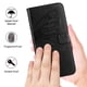 thumbnail image 2 of Funda cartera mariposa para Samsung Galaxy A56 5G con soporte y ranuras para tarjetas Negro, 2 of 5